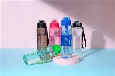 Мотивационная бутылка для воды Tritan для спорта
